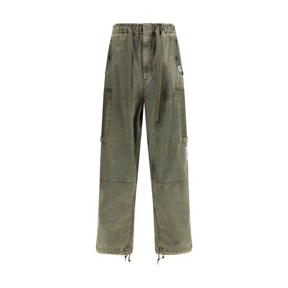 Maison Mihara Yasuhiro Baggy cotton Pants -   -  Maison Mihara Yasuhiro.