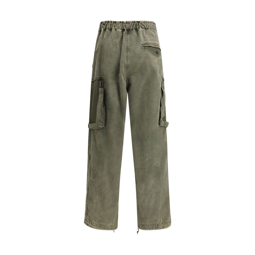 Maison Mihara Yasuhiro Baggy cotton Pants -   -  Maison Mihara Yasuhiro.