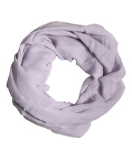 Dolce & Gabbana Purple Silk Rectangle Wrap Shawl Scarf -   -  Dolce & Gabbana.