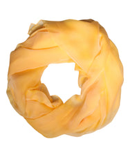 Dolce & Gabbana Yellow Silk Rectangle Wrap Shawl Scarf -   -  Dolce & Gabbana.