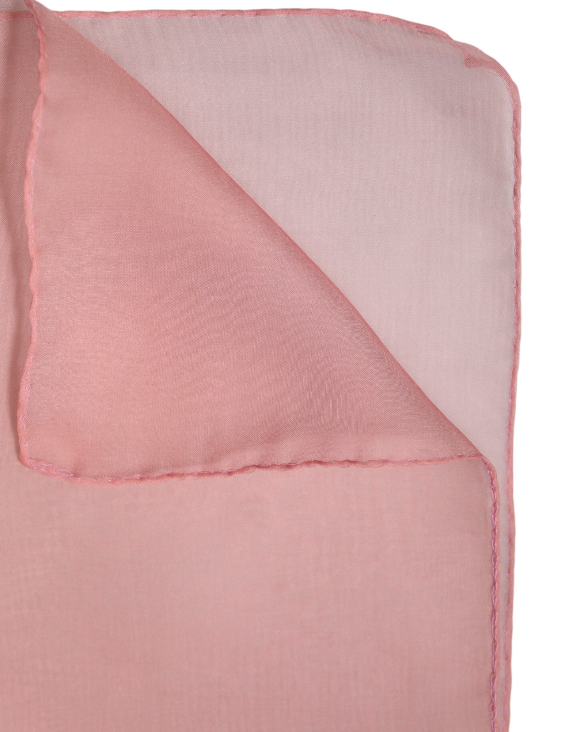 Dolce & Gabbana Pink Silk Rectangle Women Wrap Shawl Scarf -   -  Dolce & Gabbana.