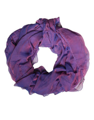 Dolce & Gabbana Purple Silk Rectangle Wrap Shawl Scarf -   -  Dolce & Gabbana.