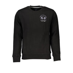 La Martina Elegant Crew Neck Fleece Sweatshirt -   -  La Martina.