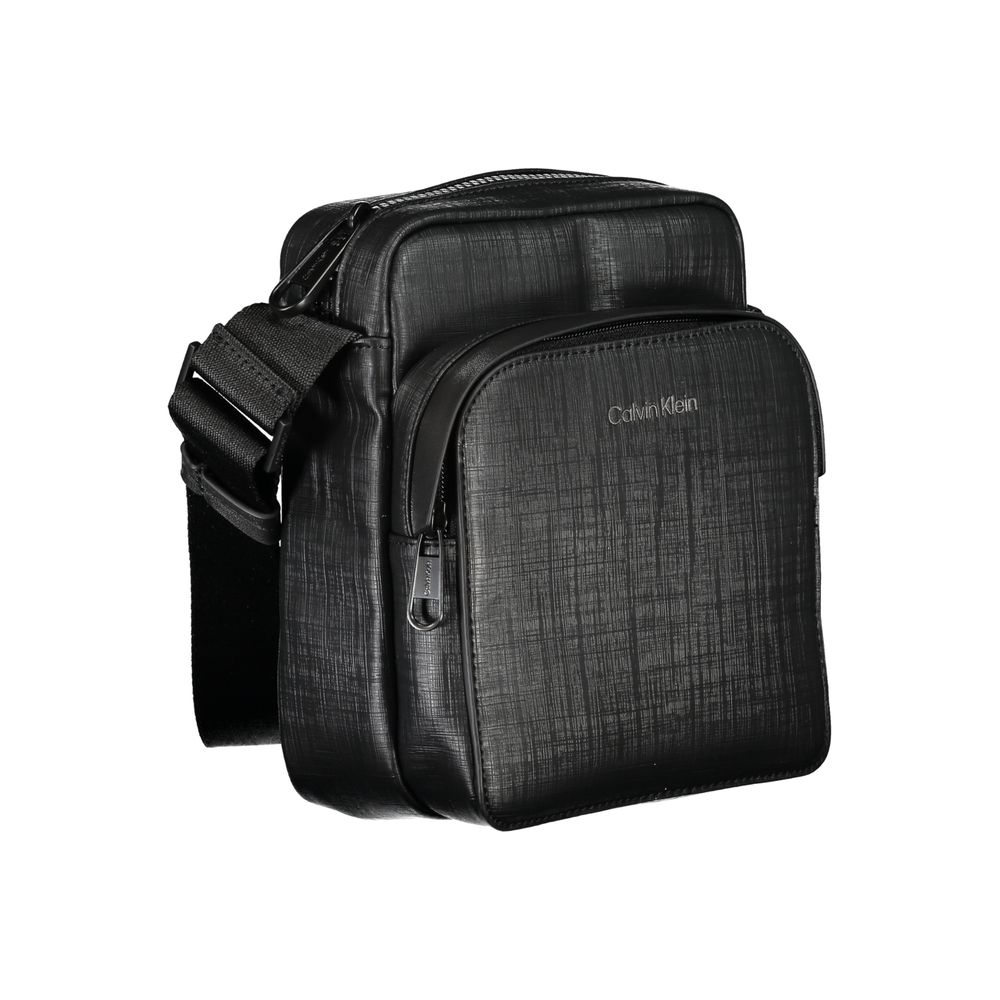 Calvin Klein Elegant Black Shoulder Bag with Contrasting Details -  Shoulder Bag for Men -  Calvin Klein.