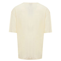 Corneliani Yellow Linen T-Shirt -   -  Corneliani.