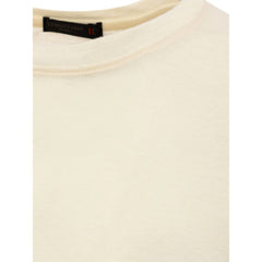 Corneliani Yellow Linen T-Shirt -   -  Corneliani.