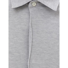 Corneliani Gray Cotton Shirt -   -  Corneliani.