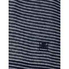 Corneliani Blue Linen Long Sleeve -   -  Corneliani.
