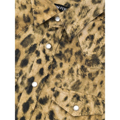Tom Ford Beige Cotton Shirt -   -  Tom Ford.