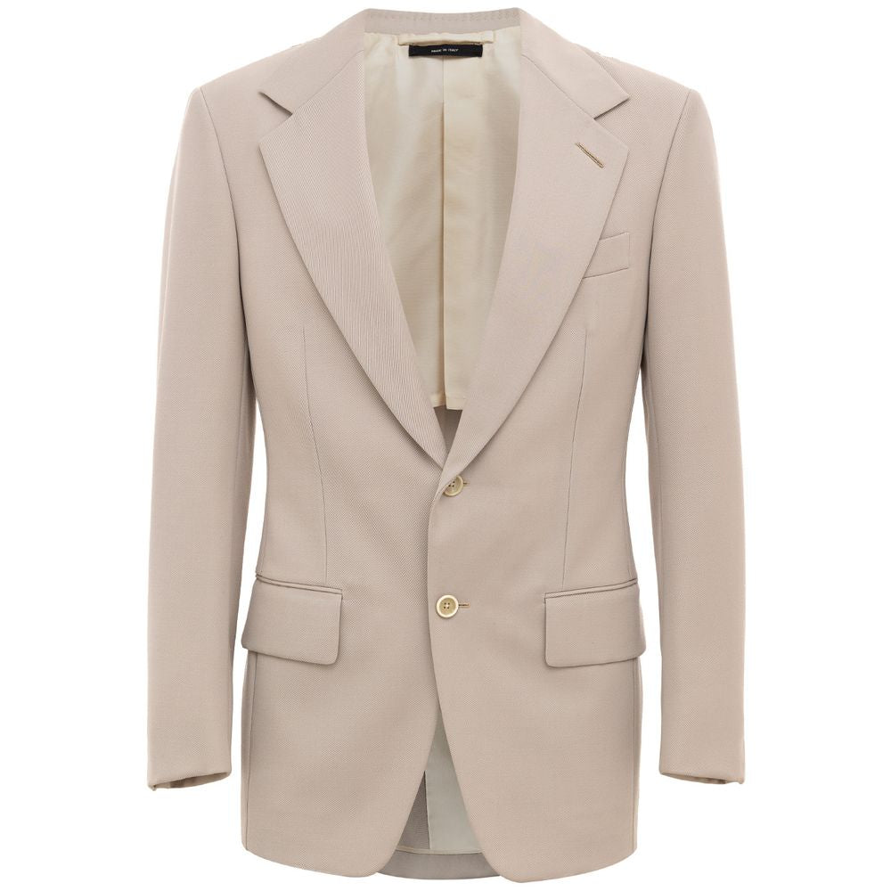 Tom Ford Beige Wool Suit & Blazer -   -  Tom Ford.
