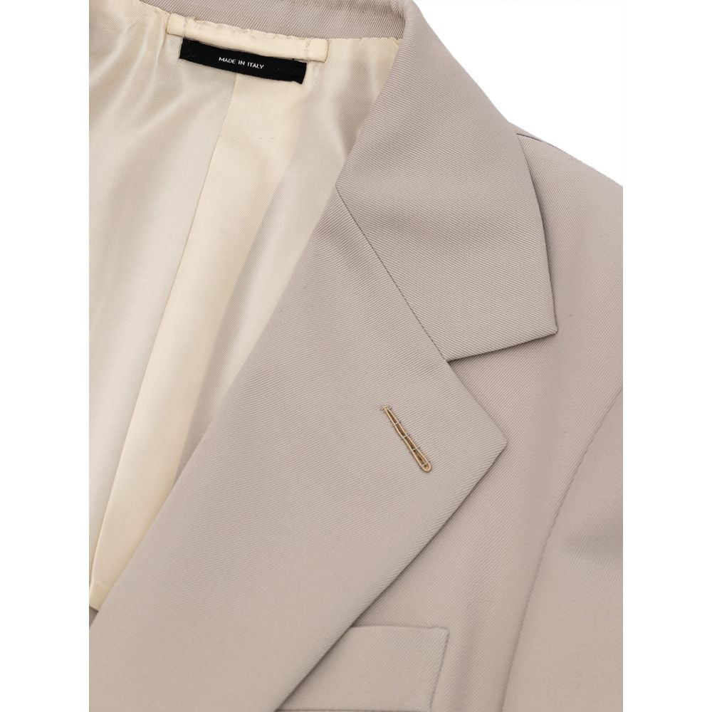 Tom Ford Beige Wool Suit & Blazer -   -  Tom Ford.