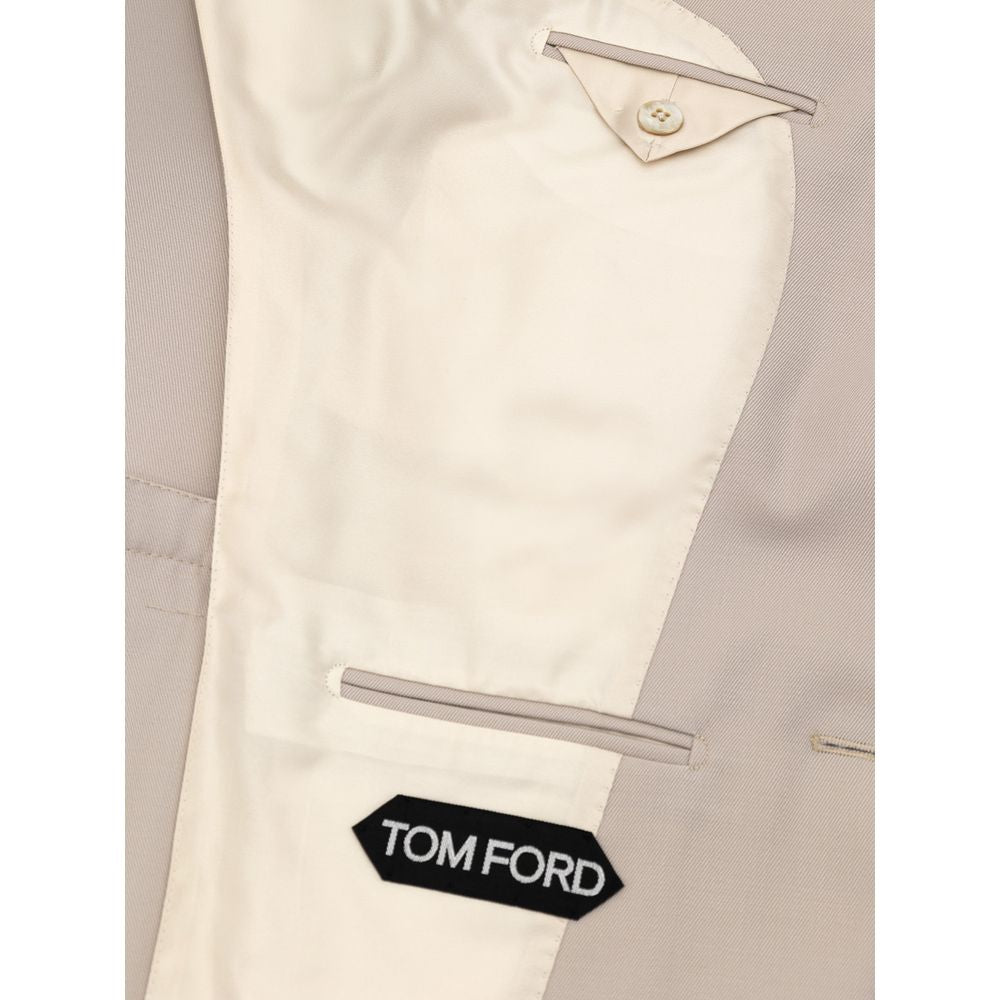 Tom Ford Beige Wool Suit & Blazer -   -  Tom Ford.