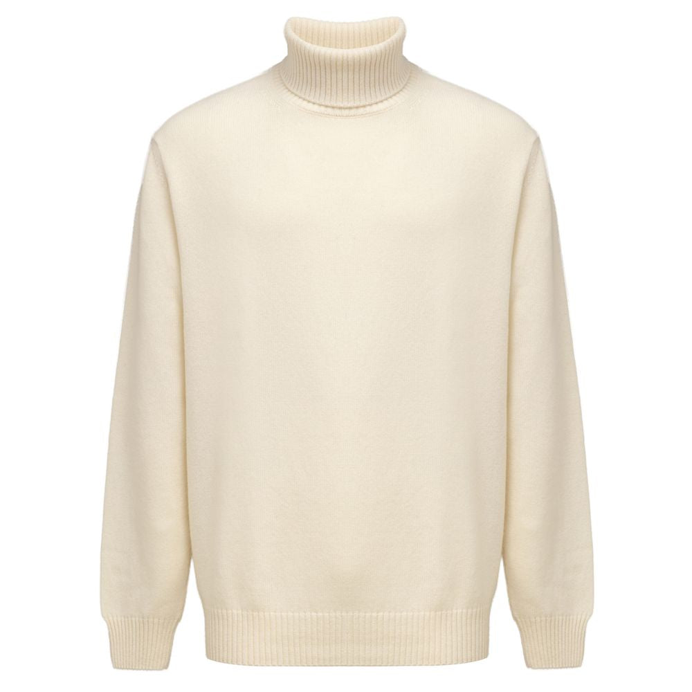 Cruciani White Cashmere Turtleneck -   -  Cruciani.