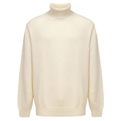 Cruciani White Cashmere Turtleneck -   -  Cruciani.