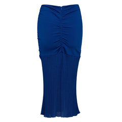 Tom Ford Blue Viscose Midi -   -  Tom Ford.