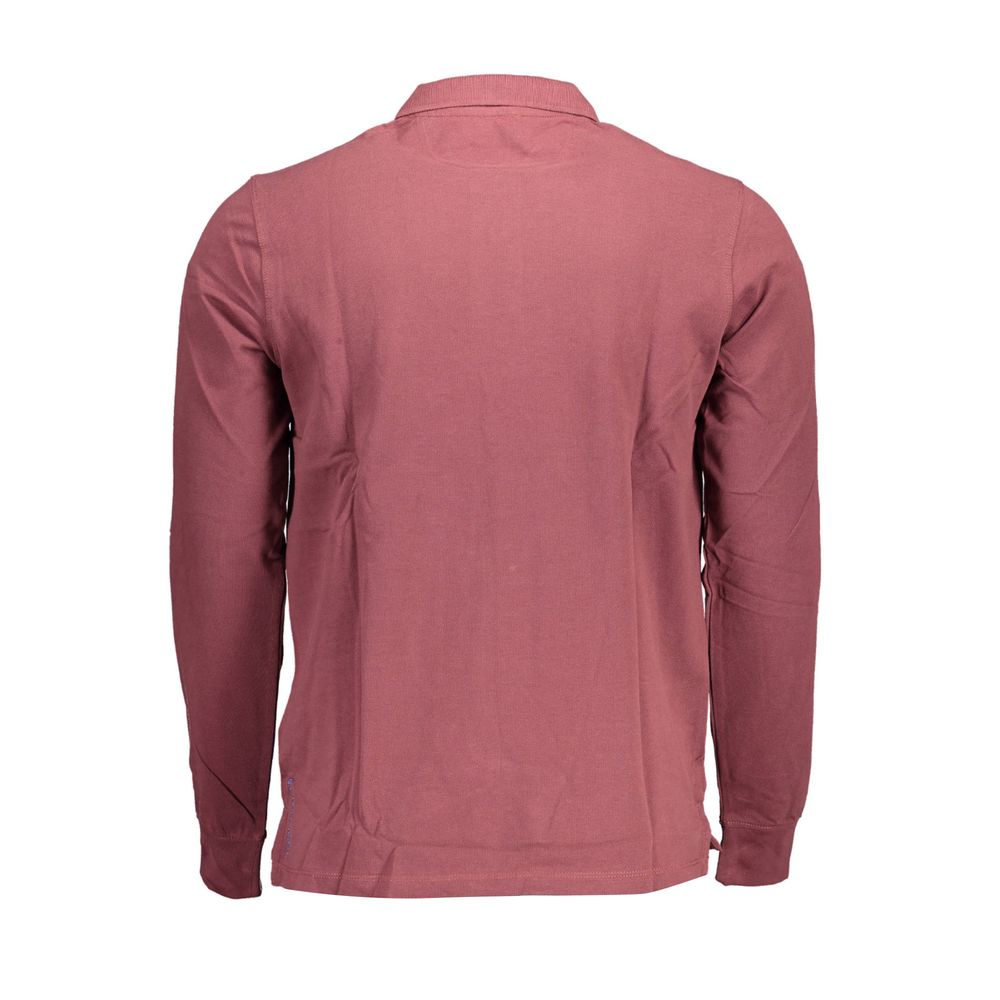 U.S. POLO ASSN. Purple Cotton Men Polo Shirt -   -  U.S. POLO ASSN..
