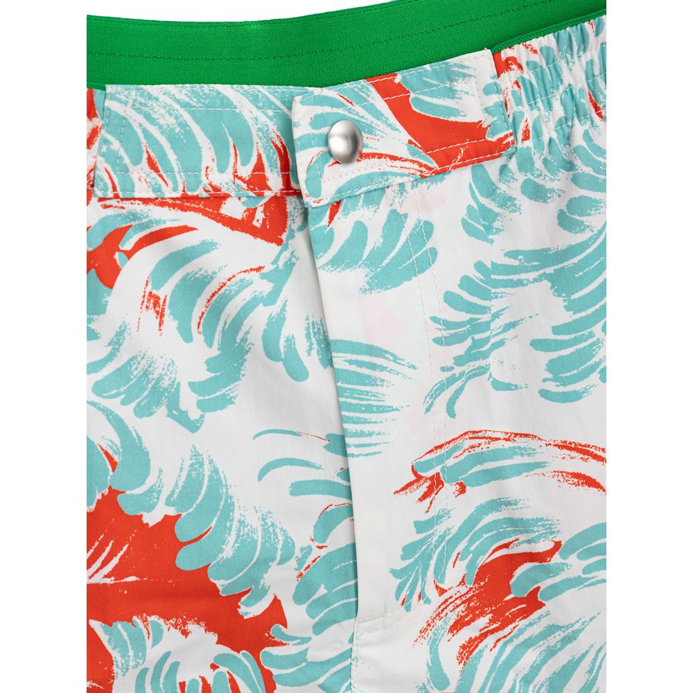 Bottega Veneta White Polyamide Swim Short -   -  Bottega Veneta.