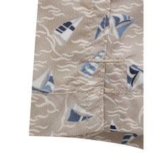 Canali Beige Polyester Swim Short -   -  Canali.