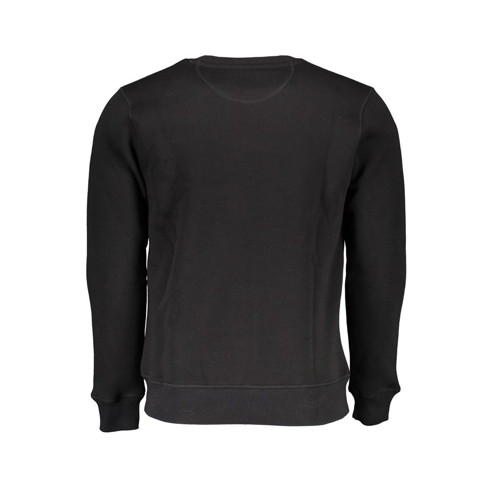 North Sails Black Cotton Men Sweater -   -  North Sails.