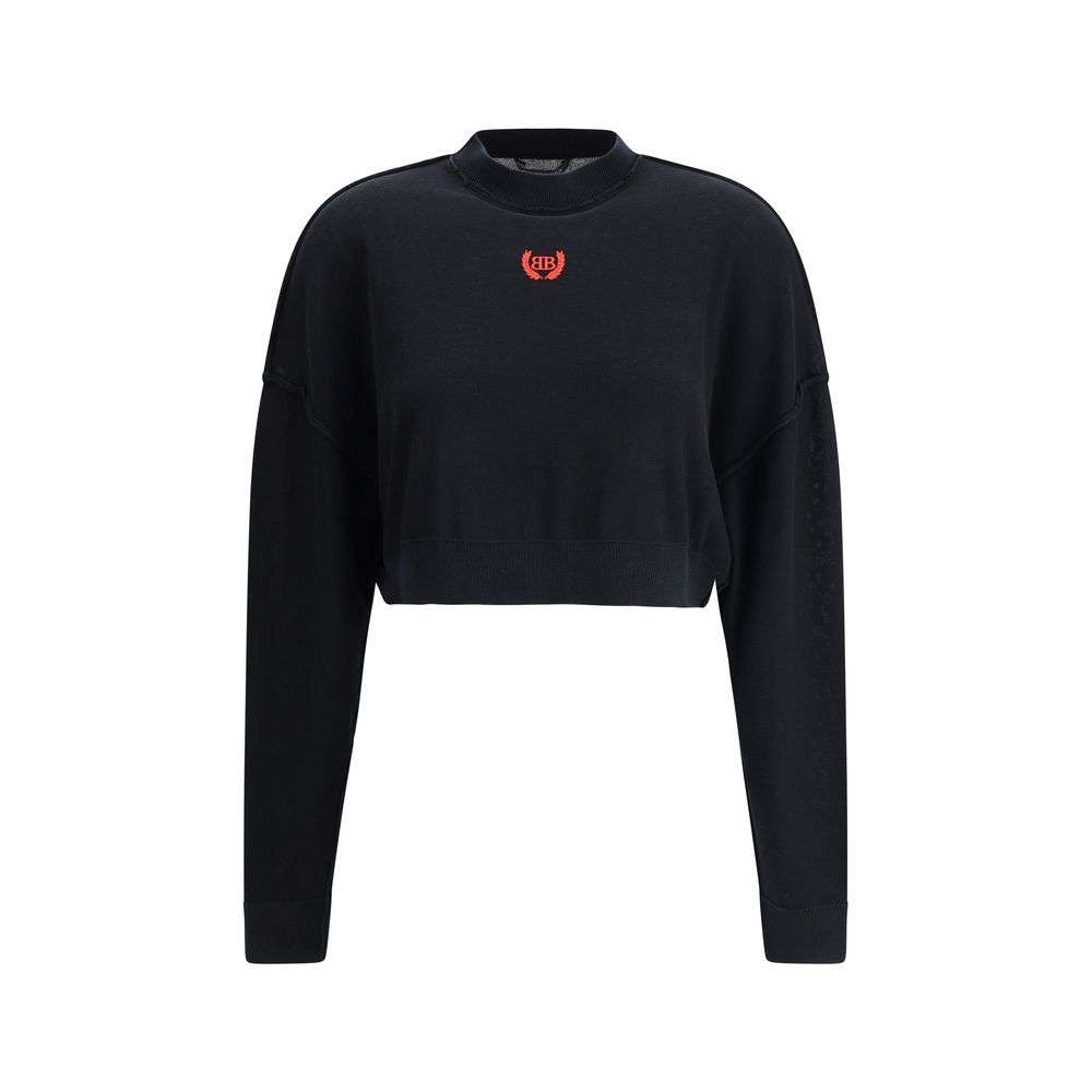 Balenciaga Cropped Sweater -   -  Balenciaga.
