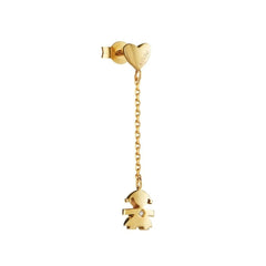 Ladies' Earrings leBebe LBB713 9 Carat Gold Golden -  Jewellery, Women -  leBebe.
