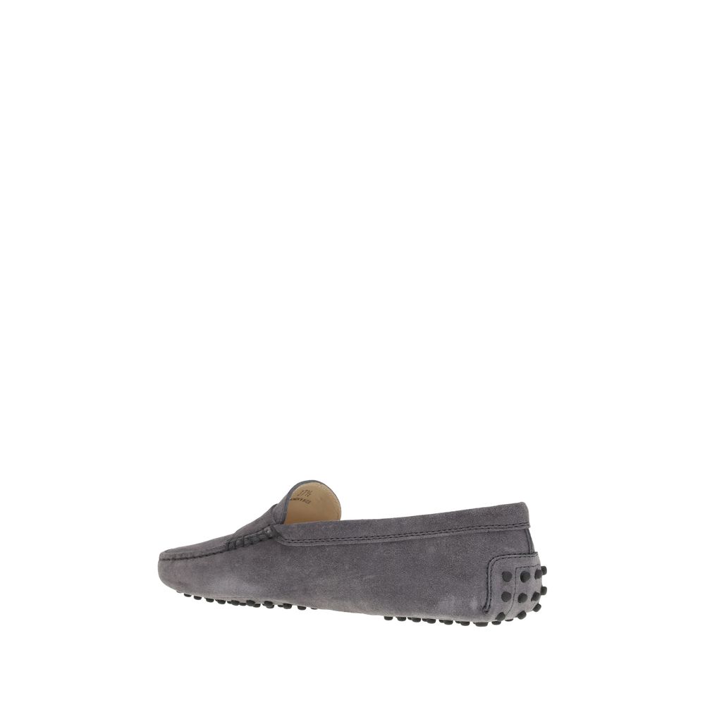 Tod's Suede Gommino Loafers -   -  Tod's.