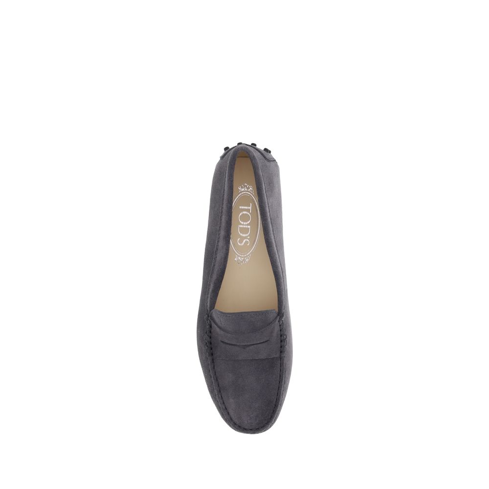 Tod's Suede Gommino Loafers -   -  Tod's.