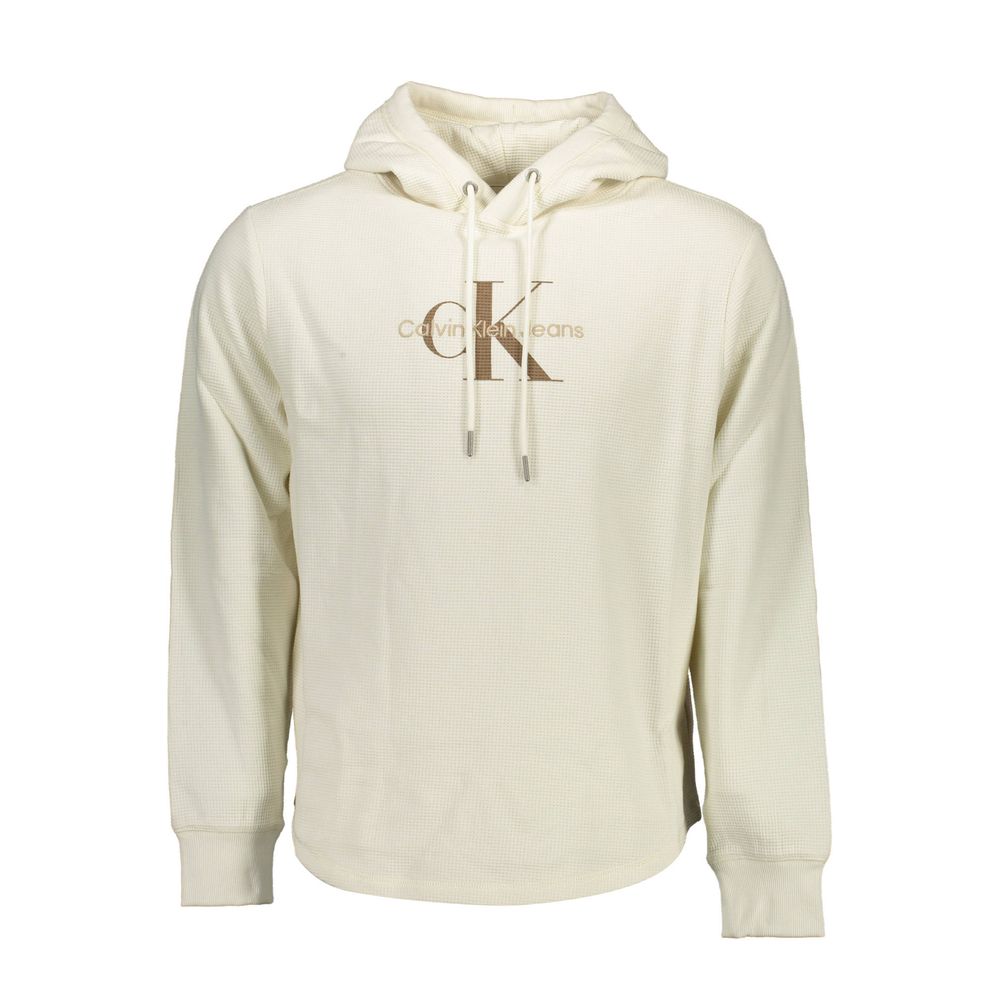 Calvin Klein White Cotton Men Sweater -   -  Calvin Klein.