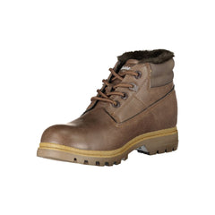 Carrera Chic Lace-Up Boots with Contrast Details -   -  Carrera.