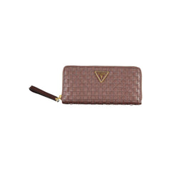 Guess Jeans Chic Brown Polyethylene Wallet with Coin Purse -   -  Guess Jeans.