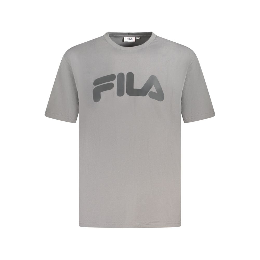 Fila Gray Cotton Men T-Shirt -   -  Fila.