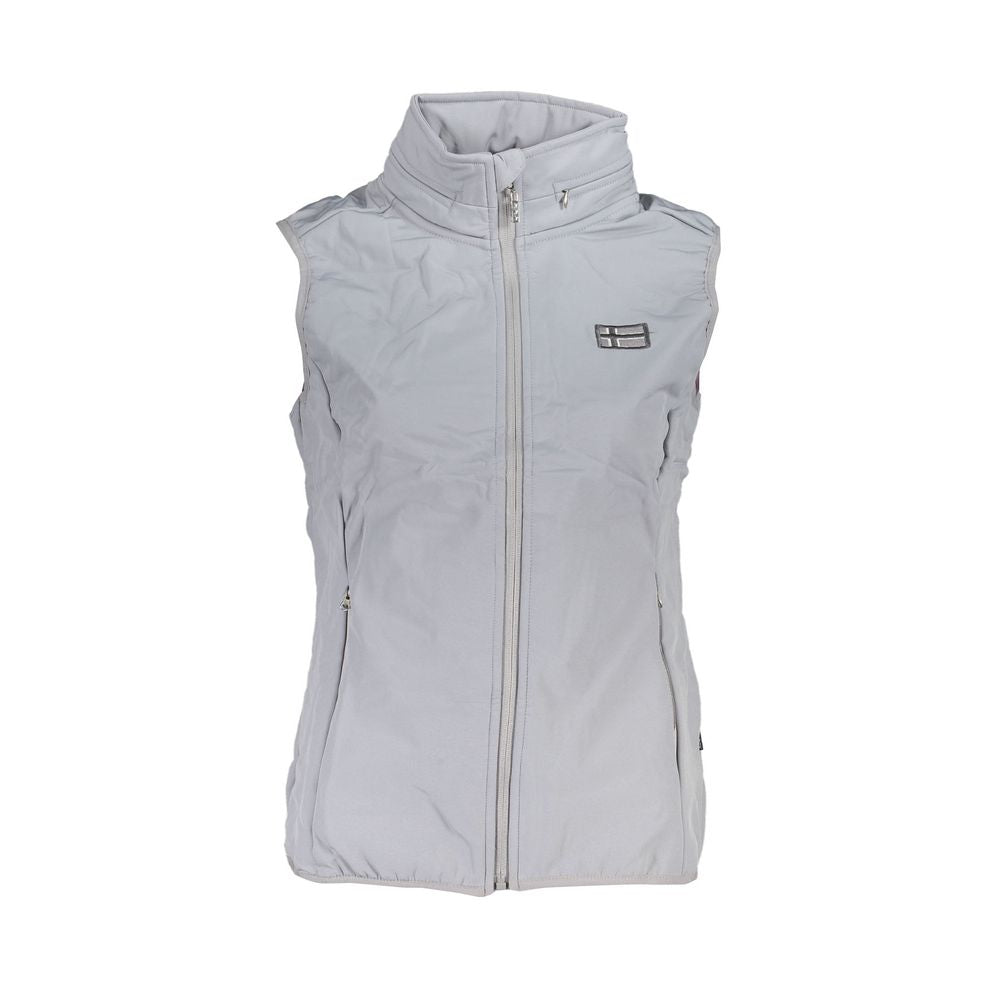Scuola Nautica Gray Polyester Jackets & Coat -   -  Scuola Nautica.