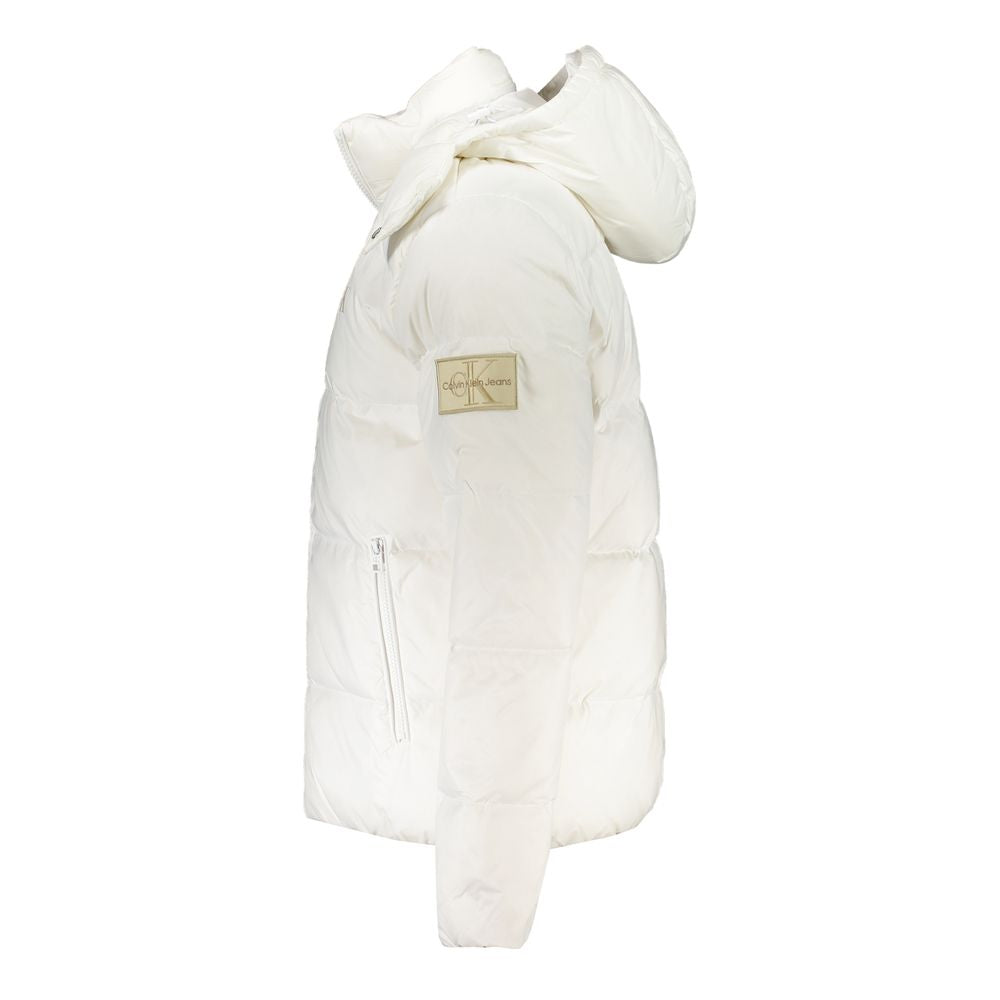 Calvin Klein White Polyamide Jacket -   -  Calvin Klein.