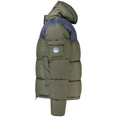 North Sails Green Polyester Men Jacket -   -  North Sails.