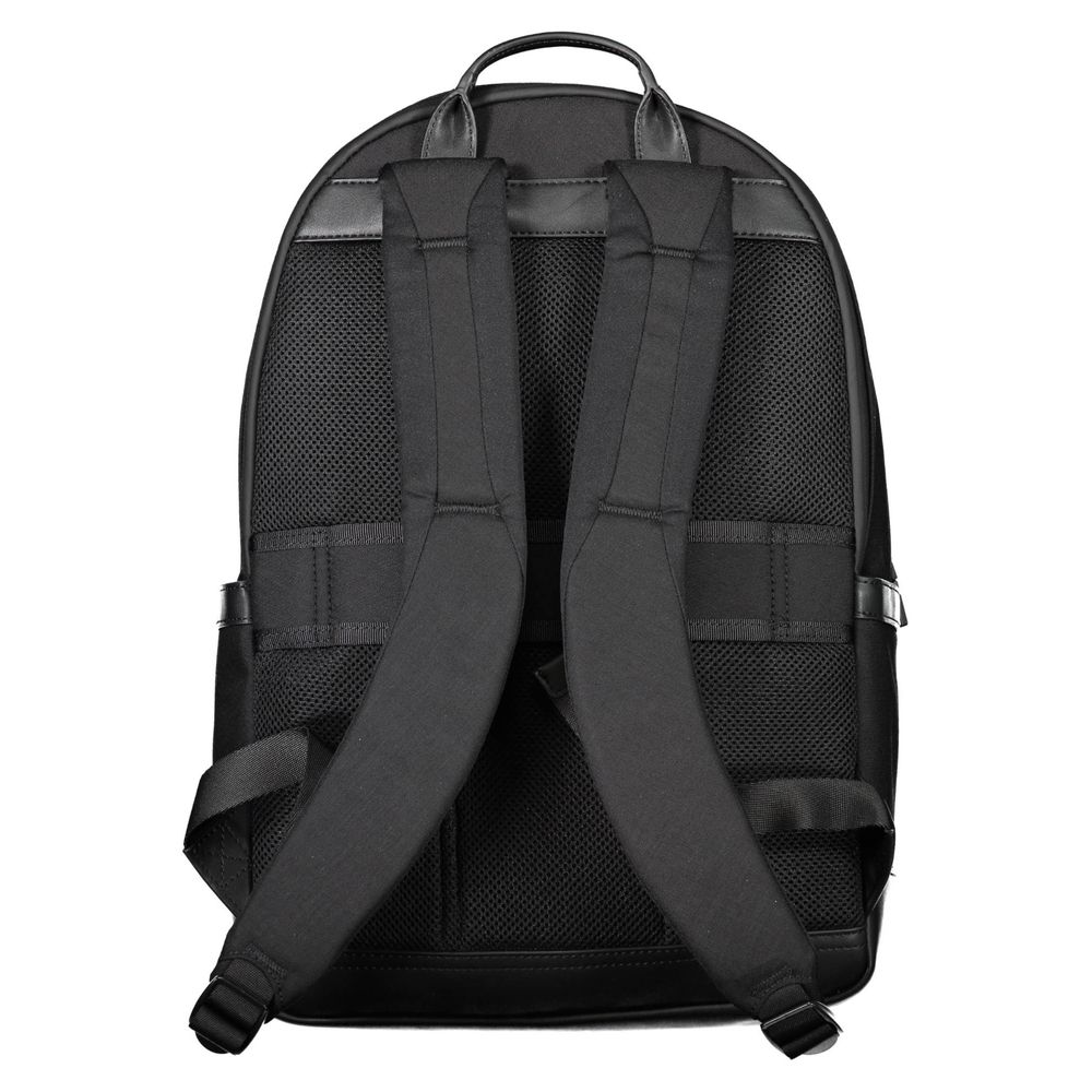 Tommy Hilfiger Black Nylon Men Backpack -   -  Tommy Hilfiger.