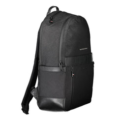 Tommy Hilfiger Black Nylon Men Backpack -   -  Tommy Hilfiger.