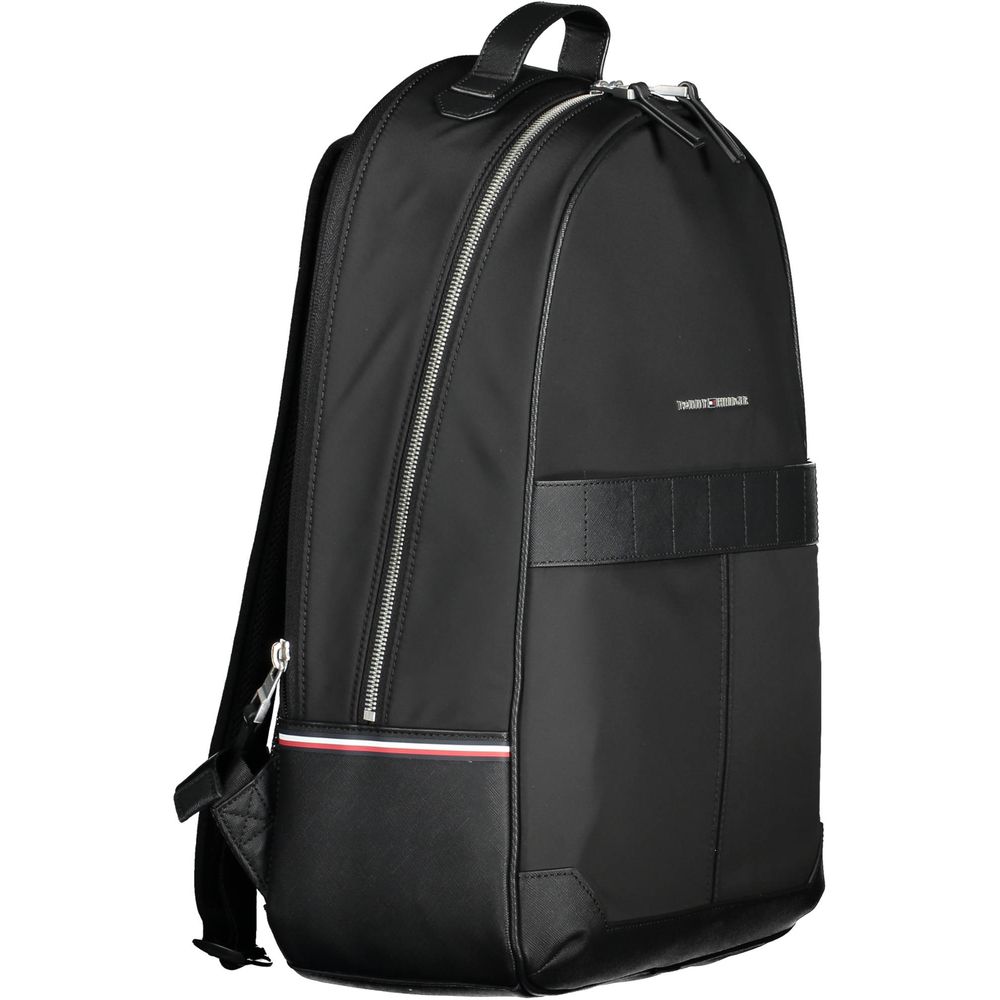 Tommy Hilfiger Black Polyester Men Backpack -   -  Tommy Hilfiger.