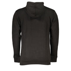 Cavalli Class Black Cotton Men Sweater -   -  Cavalli Class.