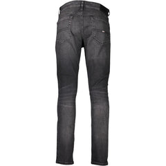 Tommy Hilfiger Black Cotton Slim Men Jeans -   -  Tommy Hilfiger.