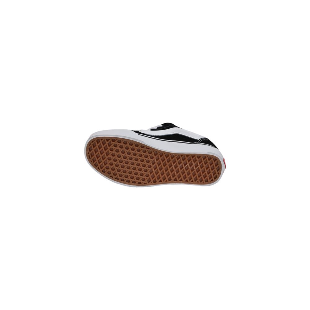 Vans Black And White Leather Sneaker -   -  Vans.