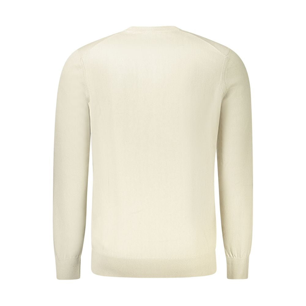 Hugo Boss Beige Cotton Men Sweater -   -  Hugo Boss.
