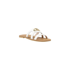 Liu Jo Cream Leather Sandal -   -  Liu Jo.