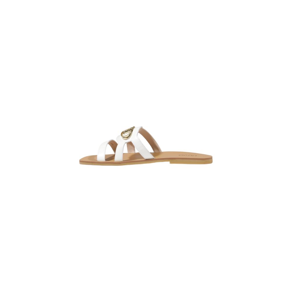 Liu Jo Cream Leather Sandal -   -  Liu Jo.