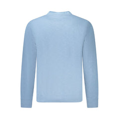 Hugo Boss Light Blue Cotton Men Sweater -   -  Hugo Boss.