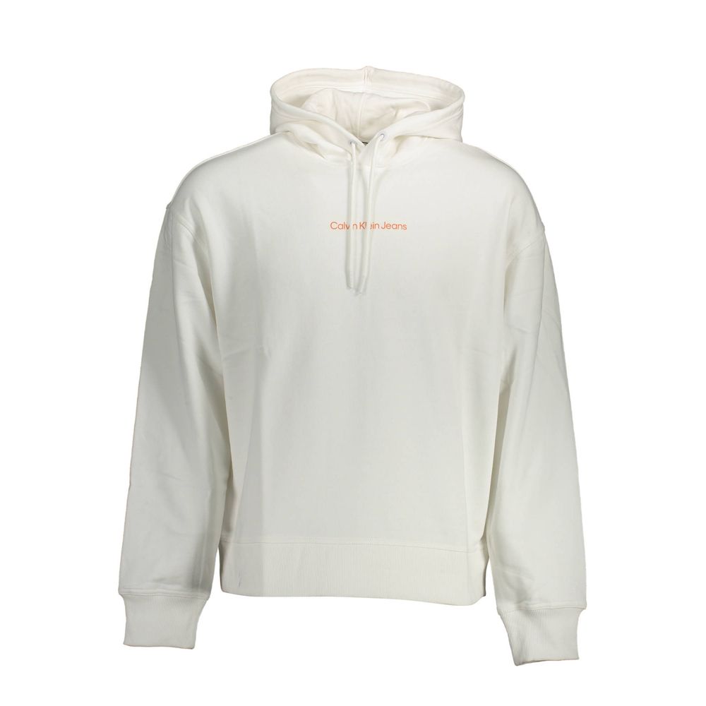 Calvin Klein White Cotton Men Sweater -   -  Calvin Klein.