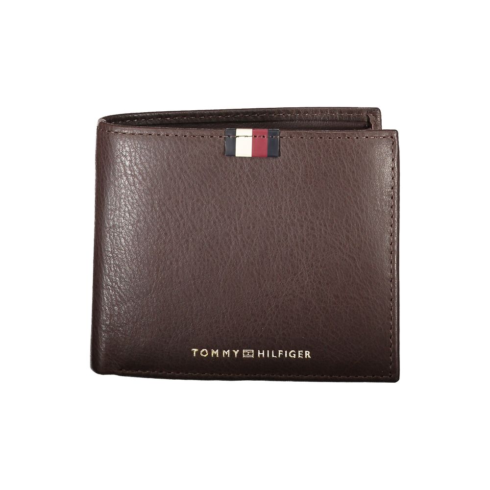 Tommy Hilfiger Brown Leather Men Wallet -  Wallets for Men -  Tommy Hilfiger.