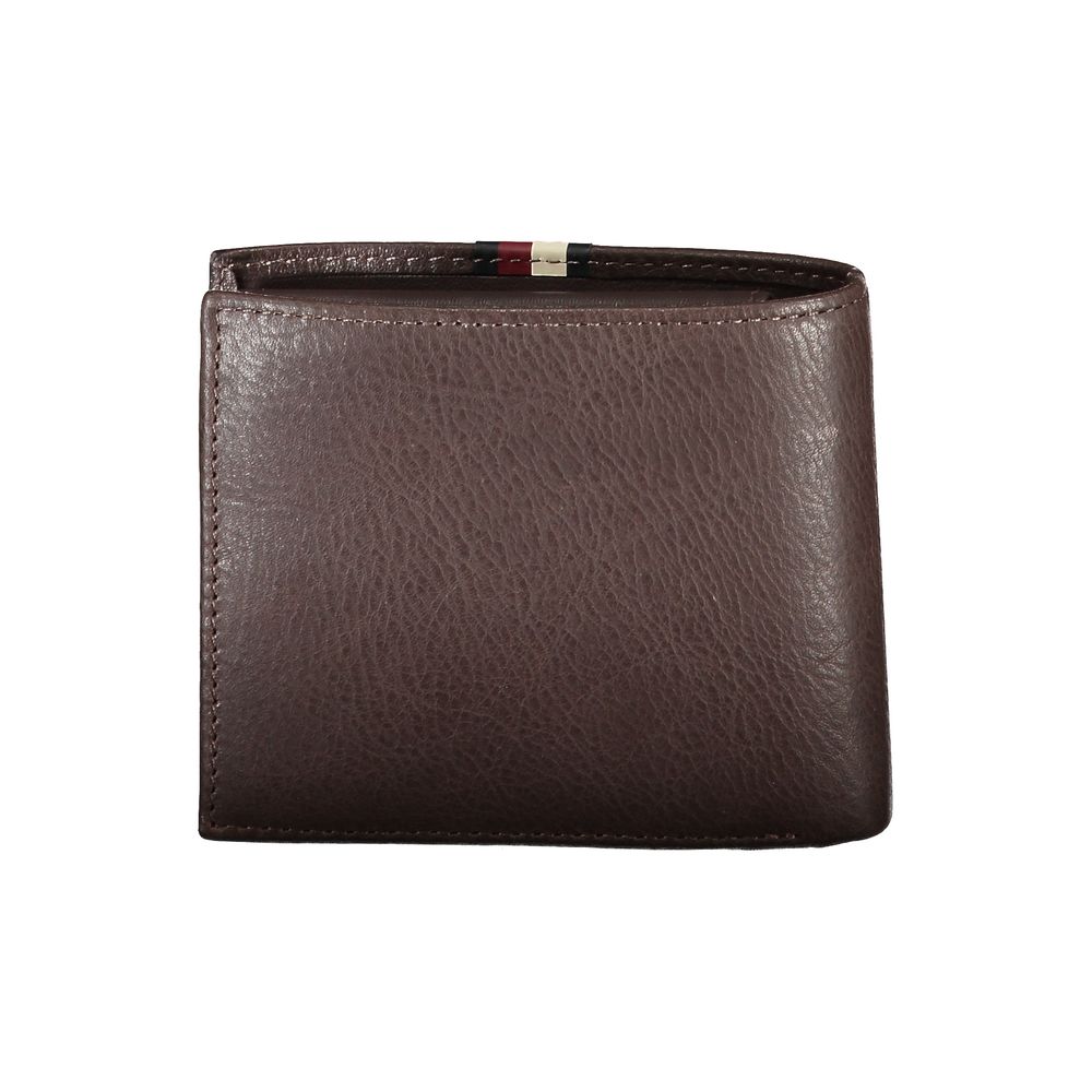 Tommy Hilfiger Brown Leather Men Wallet -  Wallets for Men -  Tommy Hilfiger.