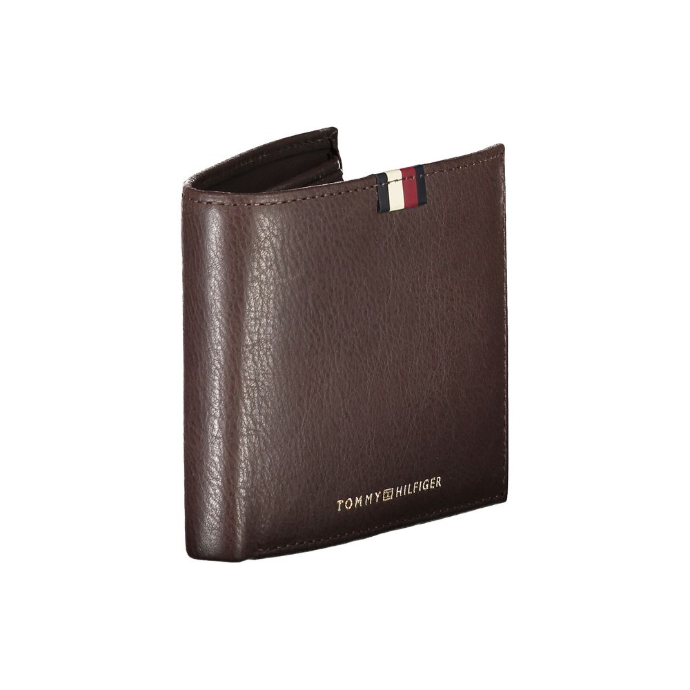 Tommy Hilfiger Brown Leather Men Wallet -  Wallets for Men -  Tommy Hilfiger.