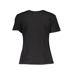 Patrizia Pepe Chic Contrast Crew Neck Cotton Tee -   -  Patrizia Pepe.