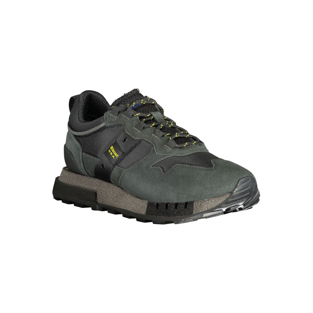 Blauer Black Polyethylene Men Sneaker -   -  Blauer.